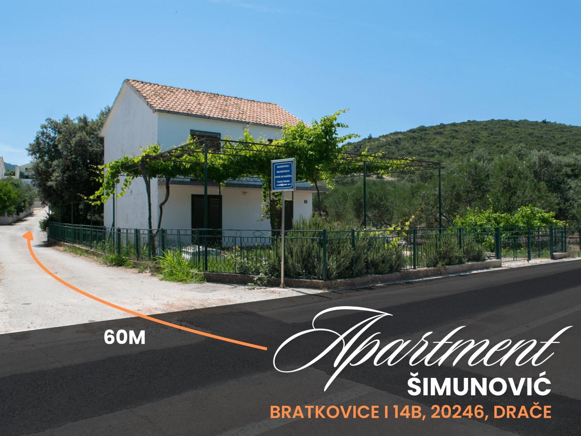 Apartment Simunovic Drace Bagian luar foto